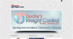 Desktop Screenshot of doctorsweightcontrol.com